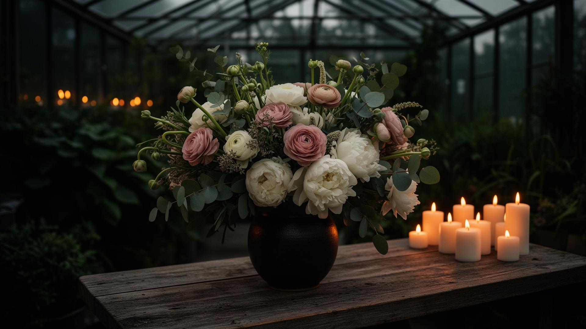 Seasonal hand-tied bouquet from House of Flowers Tel Aviv